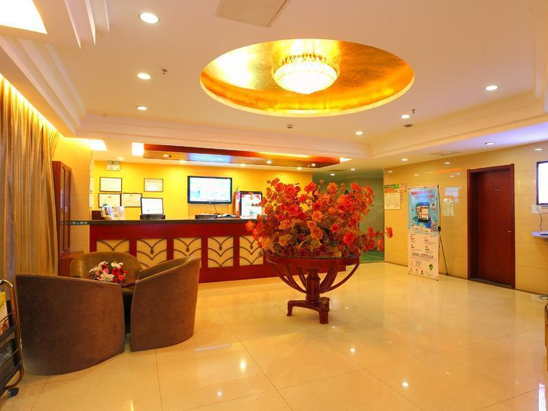 Greentree Inn Jiangsu Nanjing Software Valley Sanjiang University Express Hotel Nanquim Exterior foto