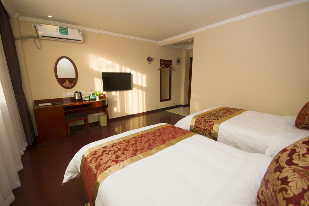 Greentree Inn Jiangsu Nanjing Software Valley Sanjiang University Express Hotel Nanquim Exterior foto