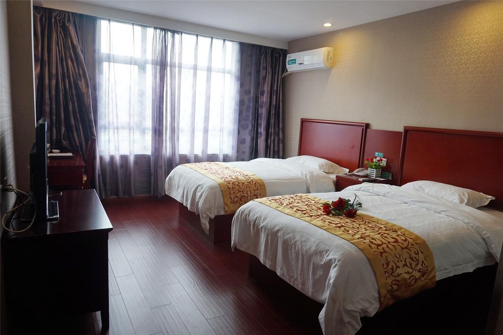 Greentree Inn Jiangsu Nanjing Software Valley Sanjiang University Express Hotel Nanquim Exterior foto