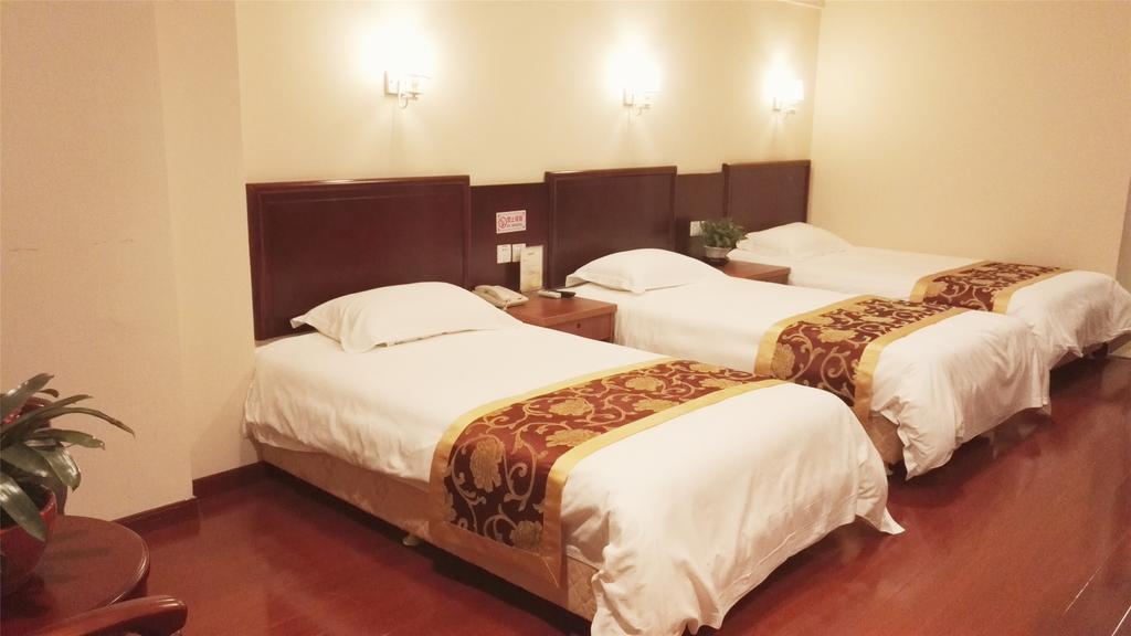Greentree Inn Jiangsu Nanjing Software Valley Sanjiang University Express Hotel Nanquim Exterior foto