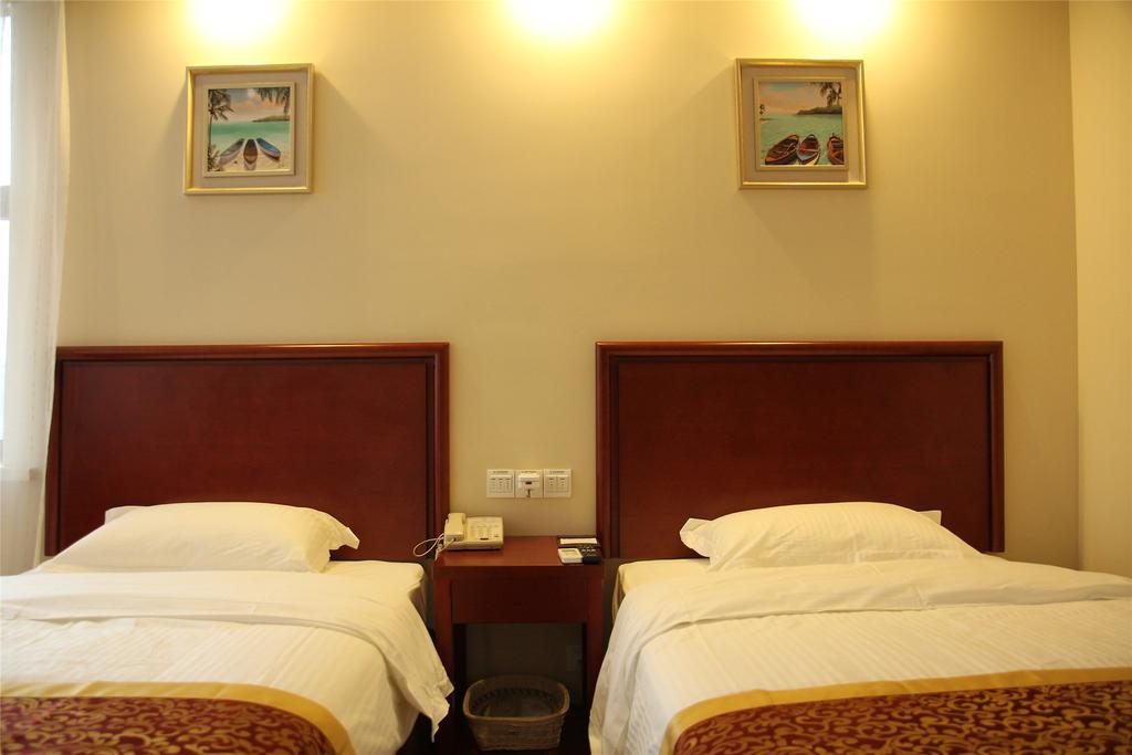 Greentree Inn Jiangsu Nanjing Software Valley Sanjiang University Express Hotel Nanquim Exterior foto